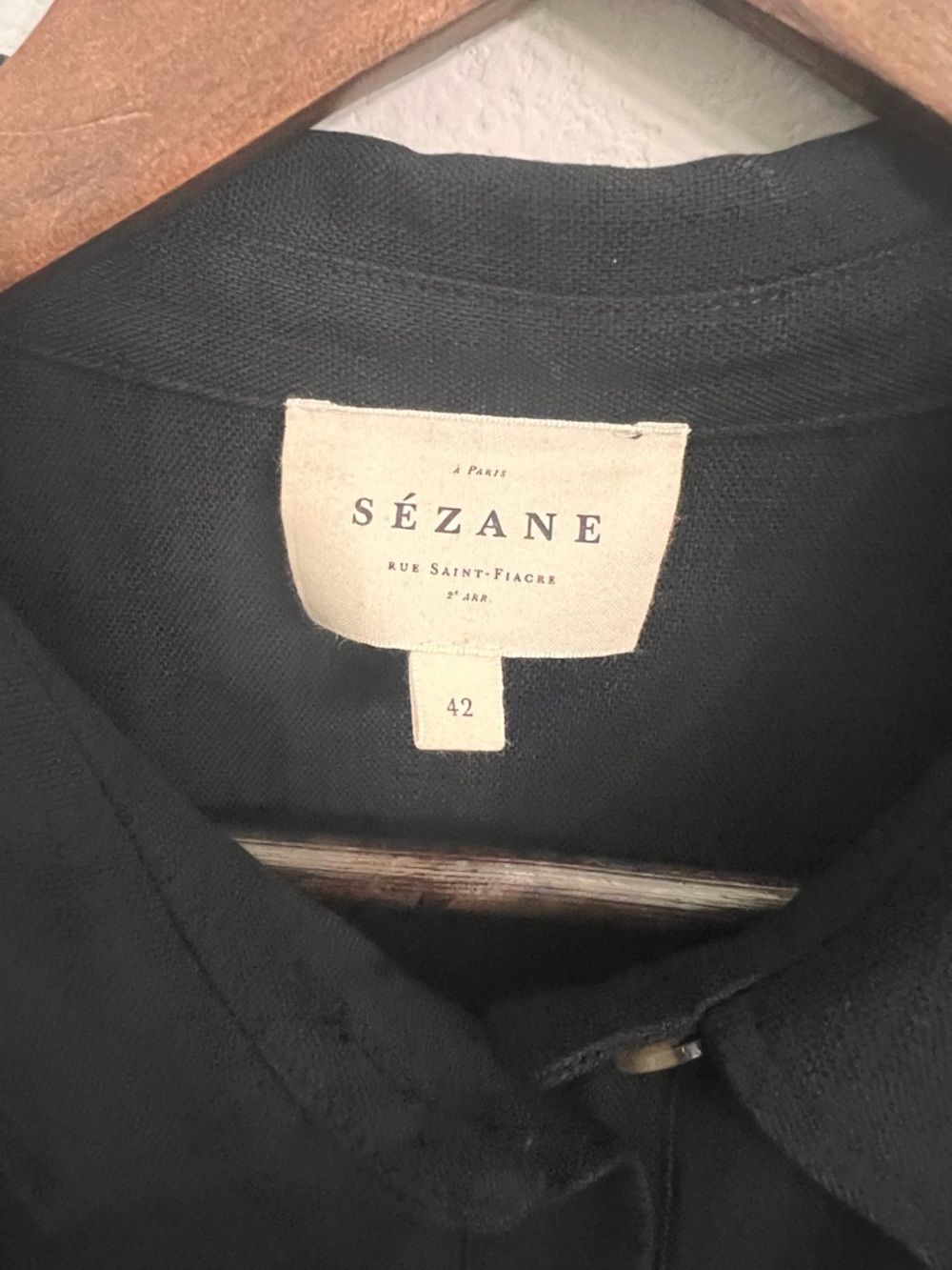 Sézane Gemini Dress like new  w/belt - Picture 7 of 9